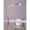 TOLOMEO ALU Stolní lampa, těleso hliník, ramena hliník lesk, klobouk hliník šedostříbrná, pro žárovku 1x70W, E27, 230V, IP20, 2 ramena cca 480mm + 530mm, BEZ ZÁKLADNY, vč vypínače náhled 11