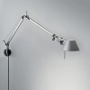 TOLOMEO MICRO PARETE Těleso lampy těleso hliník, povrch elox modrá, pro žárovku 1x60W, E14, 230V, IP20, ramena cca 2x cca 300mm, celková délka 740mm, kabel 2m s vyp, bez nástěnného úchytu náhled 2