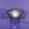 PATROCLO Stolní lampa dekorativní, základna a stínítko kombinace sklo-kov, pro žárovku 1x100W, E27, A60, 230V, IP20, d=470mm, h=395mm, se stmívačem náhled 2