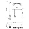 TIZIO Stolní lampa těleso kov, povrch černá, LED 3,3W, 191lm, GY6,35, Ra80, 230V, h=1190mm, vč vypínače náhled 9