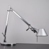 TOLOMEO MINI NERO Stolní lampa, těleso hliník, barva černá, pro žárovku 1x70W, E27, 230V, IP20, l=max.=1080mm, dvě ramena cca 450mm + 450mm, vč. vypínače, základna SAMOSTATNĚ náhled 2