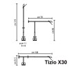 TIZIO Stolní lampa těleso kov, povrch černá, LED 3,3W, 191lm, GY6,35, Ra80, 230V, h=1190mm, vč vypínače náhled 10