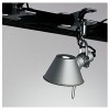 TOLOMEO MICRO PINZA Lampa s klipem, těleso hliník povrch elox červená, pro žárovku 1x60W, E14, 230V, IP20, 200x160mm, vypínač na kabelu náhled 2