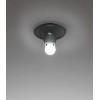 TETI 1X28W E27 Stropní svítidlo, základna plast, povrch transparentní, pro žárovku 1x28W E27, A60, 230V, IP20, tř.2, d=140mm, h=70mm náhled 5