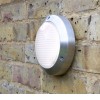 CALIFOR 40W G9 IP65 Stropní venkovní svítidlo, základna hliník, povrch leštěný, difuzor sklo opál, pro žárovku 40W, G9, 230V, IP65, tř.1, rozměry d=170mm, h=60mm náhled 5