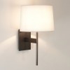 BAZENOVIT 60W G9 STÍNÍTKO SAMOSTATNĚ Nástěnné svítidlo, pevne rameno uchyceno na základně, základna kov, povrch nikl mat, pro žárovku 60W, G9, 230V, IP20, tř.1, 125x317x195mm, STÍNÍTKO SAMOSTATNĚ náhled 2