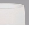PLOWIT STÍNÍTKO VÁLEC Stínítko pro nástěnné svítidlo, tvar válec, materiál textil, povrch vnější bílá, vnitřní bílá, E27/ES, rozměry 145x215mm, POUZE STÍNÍTKO BEZ ZÁKLADNY náhled 6