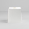 CARESIT POUZE STÍNÍTKO Stínítko pro stolní lampu, tvar čtverec, materiál textil, povrch vnější tmel, vnitřní bílá, difuzory plat opál, E27 nebo E14, rozměry 195x195x195mm, POUZE STÍNÍTKO BEZ ZÁKLADNY náhled 7
