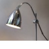 BIZMIT stolní lampa 42W E27 Stolní lampa, nastavitelný kryt, základna kov, povrch chrom lesk, kryt kov vnější černá, vnitřní bílá, pro žár 42W, E27, 230V, IP20, tř.2, rozměry 550x470mm, vypínač na kabelu náhled 8