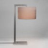 BASSAN stolní základna Stolní lampa, svítidlo na horní úchyt, základna kov, povrch nikl mat, pro žárovku 60W, E27, 230V, IP20, tř.2, rozměry 250x570x305mm, vč. vypínače, STÍNÍTKO SAMOSTATNĚ náhled 1