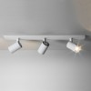DIOPTAS CL3 Stropní bodové svítidlo, nastavitelný směr svícení, materiál kov, povrch bronz, imitace opotřebení, pro žárovku 3x50W, GU10, 230V, IP20, tř.2, rozměry 130x600mm náhled 2