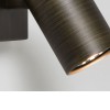 DIOPTAS CSQ Stropní bodové svítidlo, nastavitelný směr svícení, materiál kov, povrch bronz, imitace opotřebení, pro žárovku 50W, GU10, 230V, IP20, tř.1, rozměry 80x130mm náhled 4
