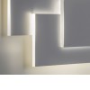 CABRIT LED 12,8W Nástěnné svítidlo, tři podsvícené základny, materiál kov, povrch bílá, LED 12,8W, teplá 2700K, 396lm, Ra80, 230V, IP20, tř.1, rozměry 562x206x54mm, vč. trafa náhled 3