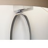 BANAL 60W E27 ZÁKLADNA STÍNÍTKO SAMOSTATNĚ Nástěnné svítidlo, materiál kov, povrch chrom lesk, dekorace tři spojité elipsy, pro žárovku 60W, E27, 230V, IP20, tř.1, rozměry 400x140x735mm, STÍNÍTKO SAMOSTATNĚ náhled 2