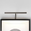DINIT LED 10,2W OBLOUK Nástěnné svítidlo, pro osvětlení obrazů, nastavitelný sklon svícení, materiál kov, povrch nikl mat, LED 10,2W, teplá 2700K, Ra80, 12V, IP20, tř.3, rozměry 185x600mm, BEZ trafa náhled 2