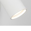 DIOPTAS W Nástěnné bodové svítidlo, nastavitelný směr svícení, materiál kov, povrch bílá, pro LED 6W, GU10 ES50, 230V, IP20, tř.1, rozměry 90x130mm, vč. vypínače náhled 5