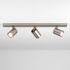 DIOPTAS CL3 Stropní bodové svítidlo, nastavitelný směr svícení, materiál kov, povrch bronz, imitace opotřebení, pro žárovku 3x50W, GU10, 230V, IP20, tř.2, rozměry 130x600mm náhled 5