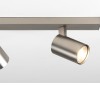 DIOPTAS CL3 Stropní bodové svítidlo, nastavitelný směr svícení, materiál kov, povrch bronz, imitace opotřebení, pro žárovku 3x50W, GU10, 230V, IP20, tř.2, rozměry 130x600mm náhled 6
