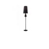 BAROKO BLACK2 1x15W Stojací lampa, základna kov, těleso kov, stínítko plast černé barvy, pro žárovku 1x15W, E27, 230V, IP20, rozměry: d=280mm, včetně stínítka l=1730mm, stínítko: náhled 1