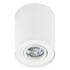 BOSSE, 1x50W, GU10 Stropní, přisazené, bodové svítidlo, těleso hliník, povrch bílá, výklopný světelný zdroj +-60°, 1x50W, GU10, 230V, IP20,rozměry: d=96mm, l=120mm, náhled 1