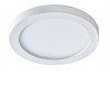 VERDE R 6W Vestavné stropní svítidlo, materiál kov a hliník, povrch chrom, difuzor plast opál, LED 6W, 500lm, teplá 3000K, do koupelny IP44, Ra90, rozměry d=85mm. náhled 2