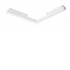 AUCA corner TR hor 24W Rohové horizontální svítidlo do magnetického systému, těleso kov, povrch bílá, dif plast opál, LED 24W, 1300lm, neutrální 4000K, vyzař. úhel 120°, 48V, IP20, rozměry 316x316x25mm. náhled 1