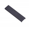 AVIDUS kryt Kryt profilu pro kolejnice velikosti 27mm, těleso plast černá, rozměry  27x7mm,  l=1000mm. náhled 1