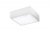 MARGATE PL SQ 50W, CCT Stropní, přisazené svítidlo, těleso kov, povrch bílá,  dif plast opál, LED 50W, 3500lm, dálk. ovl. CCT nast. teplota teplá 3000K - 6000K, stmív, 230V, IP20, rozměry 400x400x55mm. náhled 1