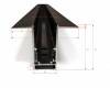 AVIDUS SN TRACK MG II, 48V Vestavná lišta pro magnetický systém, materiál hliník, povrch černá, 48V, rozměry 70x52mm, l=1500mm, vč. dvou koncovek. náhled 3