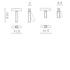 BONA TR 12W, SMART Bodové svítidlo do magnet syst, nast. směr svíc, těleso kov, povrch černá, LED 12W, smart TUYA Bluetooth stmív, CCT nastav. teplota teplá 2700K-denní 6000K, vyzař. úhel 24°, 48V, d=44mm, 115x136mm. náhled 3