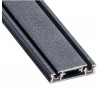 BRAUSO TRACK MG Stropní lišta pro magnetický systém, materiál kov, povrch černá, 48V, rozměry 25x5mm, l=1000mm. náhled 1