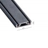 BRAUSO TRACK MG Stropní lišta pro magnetický systém, materiál kov, povrch černá, 48V, rozměry 25x5mm, l=2000mm. náhled 3