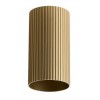 REKOM C RI Krycí váleček, materiál kov, povrch mosaz zlatá, drážkovaný d=55mm, l=100mm náhled 1
