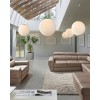 BULB 4 1x40W, E27 Závěsné svítidlo, základna kov, povrch chrom, difuzor sklo opál, pro žárovku 1x 40W, E27, 230V, IP20, rozměry: dr=400mm. vč. závěsu l=1600mm, lze zkrátit náhled 3