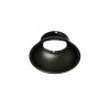 ROMAS R Rámeček kulatý pro svítidlo, materiál hliník, barva černá, d=90mm, h=40mm, základna SAMOSTATNĚ náhled 1