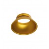 ROMAS R Rámeček kulatý pro svítidlo, materiál hliník, barva zlatá, d=90mm, h=40mm, základna SAMOSTATNĚ náhled 1