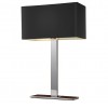 MARTIS-1x60W, E27 Stolní lampa, základna kov, povrch chrom, stínítko barva bílá, pro žárovku 1x60W, E27, 230V, IP20, rozměry: d=320mm, h=1160mm, l=180mm, vč. stojanu l=500mm náhled 3