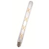 LED RETRO T30 Světelný zdroj, retro žárovka, tvar válec, sklo čiré, LED 8W, E27, T30, teplá 2700K, 640lm, Ra80, vyzař 360°, 230V, PF0,4, d=30mm, l=300mm, stř. život cca 20.000 hod, 15.000 zap/vyp náhled 1