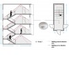 CPO V2 senzor POHYBU VESTAVNÝ Detektor pohybu vestavný, barva bílá, záběr 360°, d=10m, 15s-30min, 10-2000Lx, zátěž max 2,3kW, 230V, IP20, d=83, h=81mm náhled 10