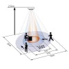 DP-1Z-S-1C Detektor přítomnosti pro osvětlení, záběr 360°, d=10m při v=2,6m, 15s-30min, 10-2000Lx, 2,3kW, 1 kontakt svítidlo, 230V, IP20, d=98mm, h=50mm náhled 4