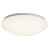 JISOT Stropní svítidlo, základna kov, povrch bílá, difuzor plast, LED 1x12W, teplá 3000K, 800lm/cca 40W žár., 230V, IP20, tř.1, rozměry d=300mm, h=110mm náhled 1