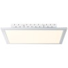 OMONO LED 32W STMÍV ČTVEREC Stropní přisazené svítidlo, zákl hliník, povrch broušený, difuzor plast akryl opál, LED 32W, 2500lm, CCT teplá 2700K-denní 6500K, přímé stmív, 230V, IP20, tř.2, rozměry 55x420x420mm, vč. dálk ovládání náhled 1