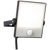ONILIO LED 30W IP65 PIR VÝPRODEJ Venkovní reflektor plochý, těleso kov bílá, dif plast opál, senzor PIR, dosah 8m, čas 50s, úhel záběru 120°, nastav směr svícení, LED 30W, neutrální 4000K, 2400lm, 230V, IP65, tř. náhled 6