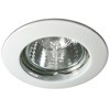 APOS P-W Stropní, podhledové, bodové, svítidlo, pevné, těleso kov, povrch bílá, pro žárovku 50W, Gx5,3 (GU5,3), 12V, IP20, d=85mm, h=100mm, symbol "F" montáž na hořlavý podklad max 35W