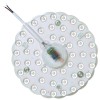 MOD A LED modul pro náhradu žárovek ve svítidlech, základna plast, bílá, LED 20W, 1800lm, neutrální 4000K, Ra80, 230V, IP20, symbol "F", rozměry d=170mm, h=23mm, montáž na magnet náhled 4
