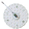 MOD A, 24W LED modul pro náhradu žárovek ve svítidlech, základna plast, bílá, LED 24W, 2140lm, neutrální 4000K, Ra80, 230V, IP20, symbol "F", rozměry d=230mm, h=23mm, montáž na magnet náhled 1