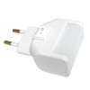 IZZY 1W Noční, orientační svítidlo do zásuvky 230V, těleso plast, povrch bílá, difuzor plast opál, LED 1W, 230V, IP20, tř.2, vč vypínače. náhled 1