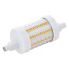 LM_LED_R7S Světelný zdroj žárovka, zákl plast, difuzor plast opál, LED 8W, R7S, teplá 2700K, 950lm, Ra80, 230V, stmívatelná, vyzařovací úhel 200°, stř život 15000h, 15.000x zap/vyp, d=29mmmm h=78mm náhled 1