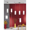 TROY 3 VÝPRODEJ Nástěnné svítidlo, základna kov, povrch nikl mat, difuzor sklo opál mat, pro žárovku 1x60W, E14, 230V, IP20, l=180mm, h=250mm náhled 4