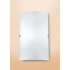 TROY 3 VÝPRODEJ Nástěnné svítidlo, základna kov, povrch nikl mat, difuzor sklo opál mat, pro žárovku 1x60W, E14, 230V, IP20, l=180mm, h=250mm náhled 1